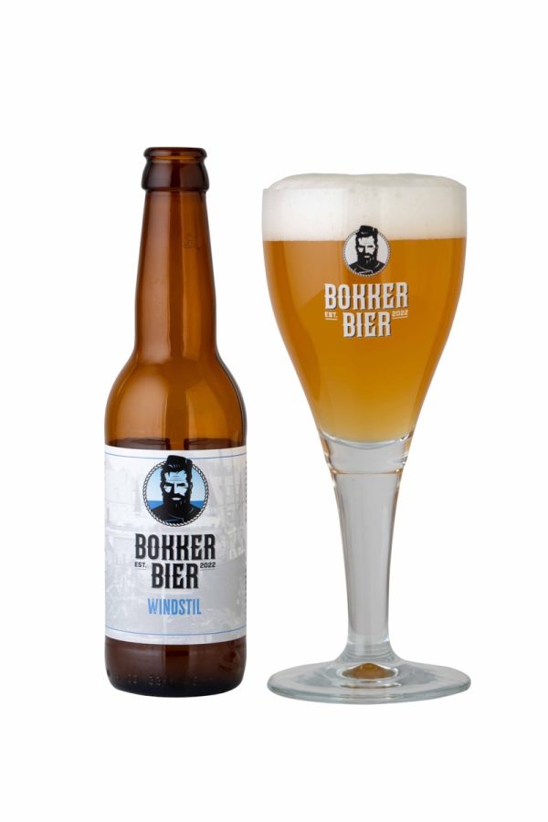 Windstil_Fles en Glas_Transparant Bokker Windstil